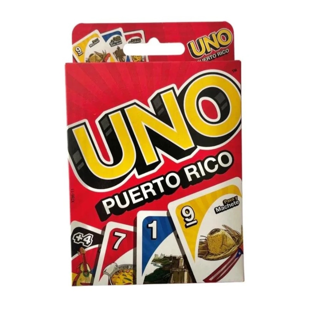 UNO CARD GAME
PUERTO RICO 
LIMITED EDITION